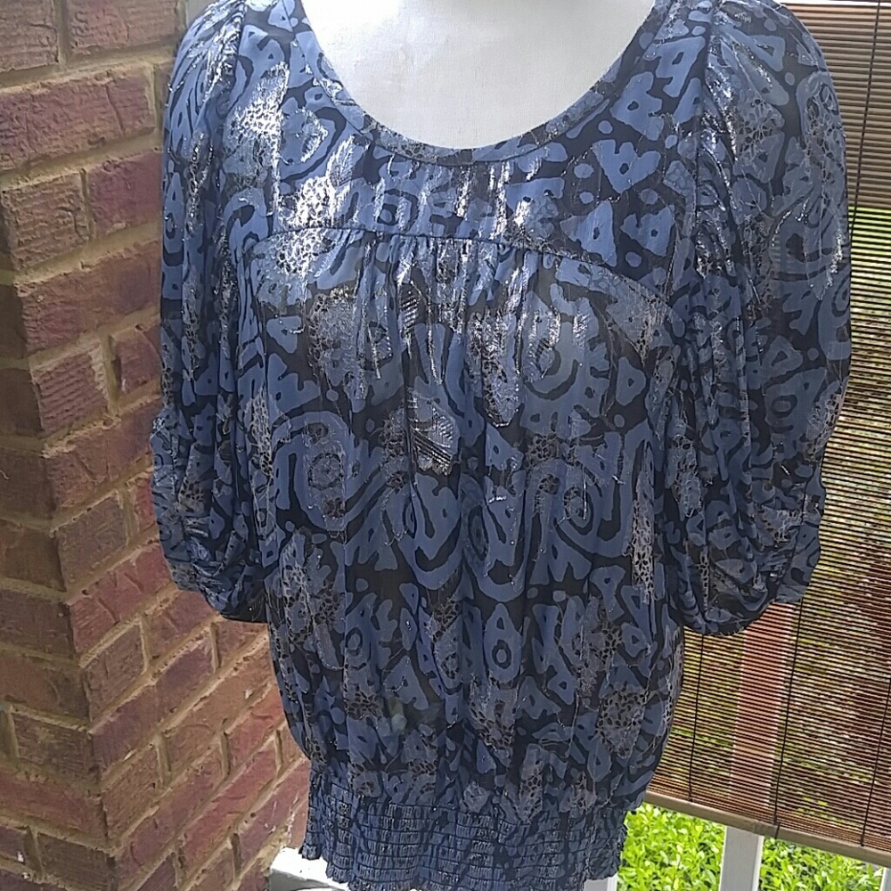 Nicole Miller, Silk Blouse for Ladies; Small​